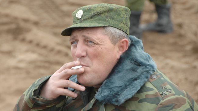 Исполняющий обязанности командира Тульского соединения ВДВ полковник Алексей Наумец. Архив