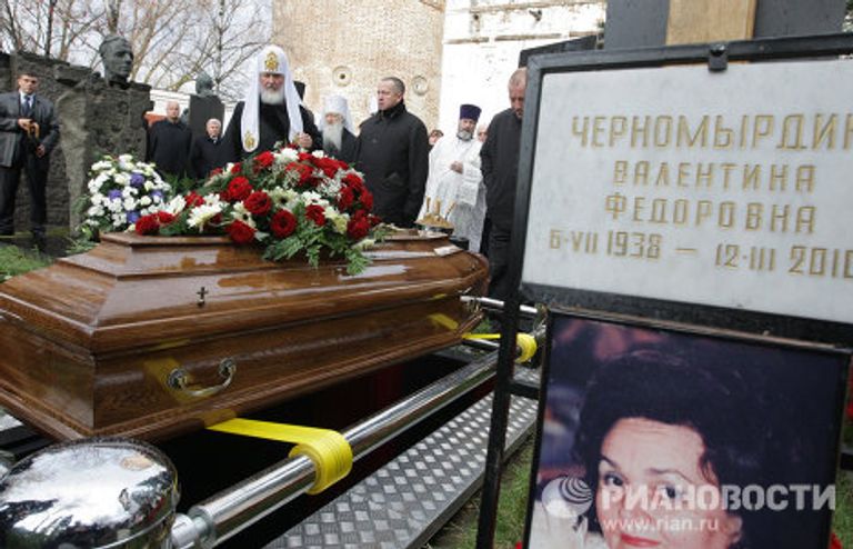 Патриарх Московский и Всея Руси Кирилл на похоронах Виктора Черномырдина Патриарх Московский и Всея Руси Кирилл на похоронах Виктора Черномырдина