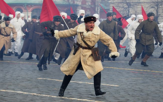 Марш в честь 69-й годовщины парада 7 ноября 1941 года