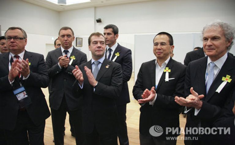 Президент РФ Д.Медведев встретился с членами Делового консультативного совета форума АТЭС Президент РФ Д.Медведев встретился с членами Делового консультативного совета форума АТЭС