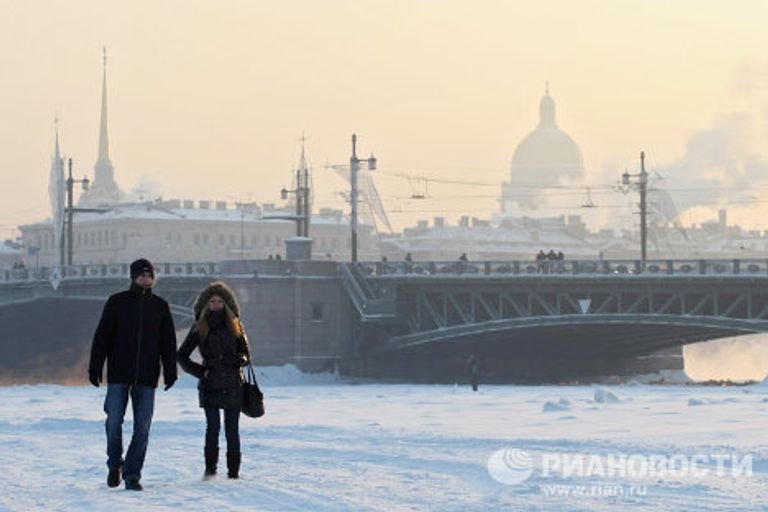 Сильные морозы в Санкт-Петербурге Сильные морозы в Санкт-Петербурге