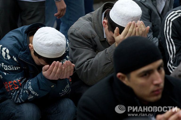 Празднование Курбан-Байрама в Москве Празднование Курбан-Байрама в Москве