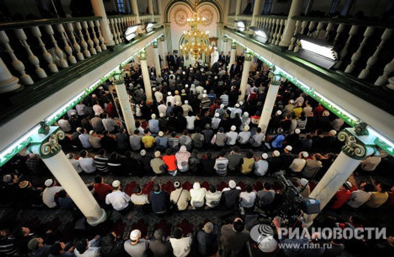 Празднование Курбан-Байрама в Москве Празднование Курбан-Байрама в Москве