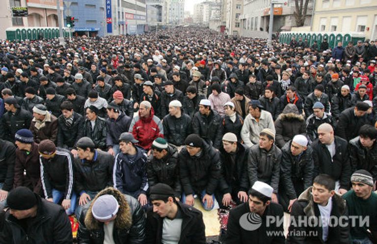 Празднование Курбан-Байрама в Москве Празднование Курбан-Байрама в Москве