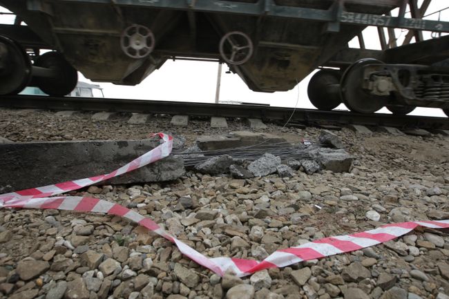Взрыв на железной дороге в Краснодарском крае Взрыв на железной дороге в Краснодарском крае