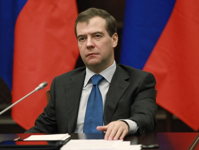 Президент РФ Дмитрий Медведев. Архив