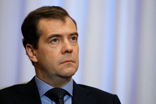 Президент РФ Дмитрий Медведев. Архив