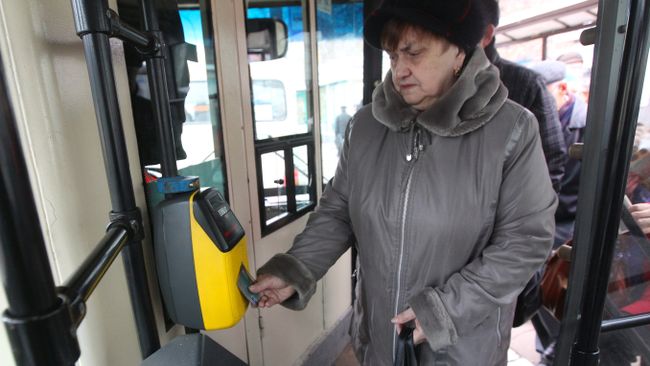 Оплата проезда с помощью валидатора