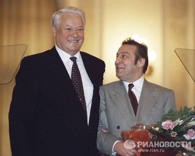 Ельцин и Хазанов Ельцин и Хазанов