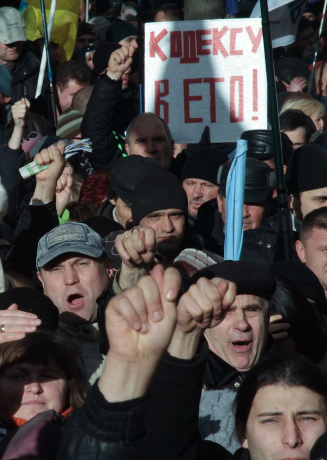 Митинг предпринимателей в Киеве Митинг предпринимателей в Киеве