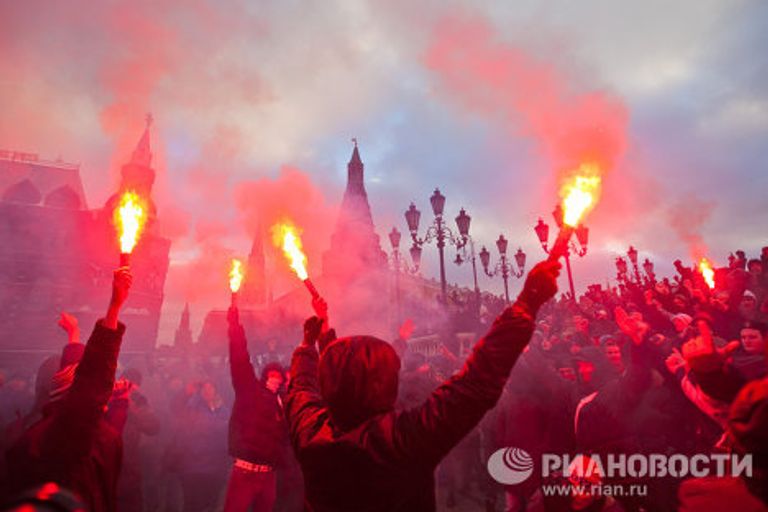 Акция на Манежной площади в память об убитом Егоре Свиридове Акция на Манежной площади в память об убитом Егоре Свиридове