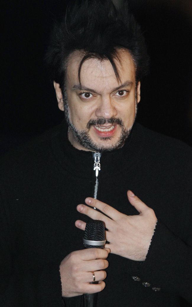 Певец Филипп Киркоров. Архив