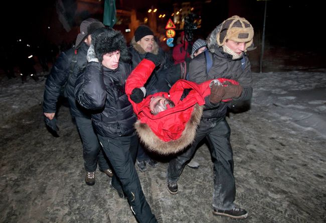 Акция оппозиции в центре Минска