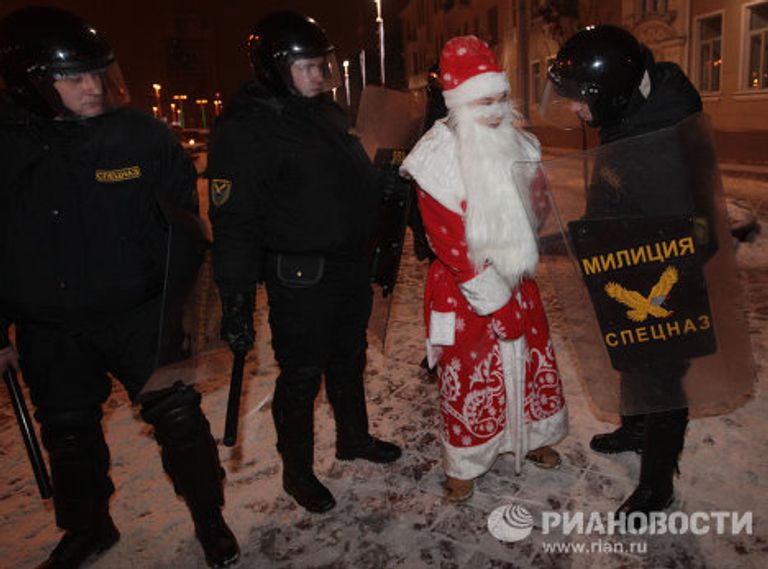 Акция протеста белорусской оппозиции Акция протеста белорусской оппозиции