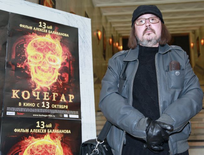 Режиссер Алексей Балабанов на премьере своего фильма Кочегар. Архив Режиссер Алексей Балабанов на премьере своего фильма Кочегар. Архив