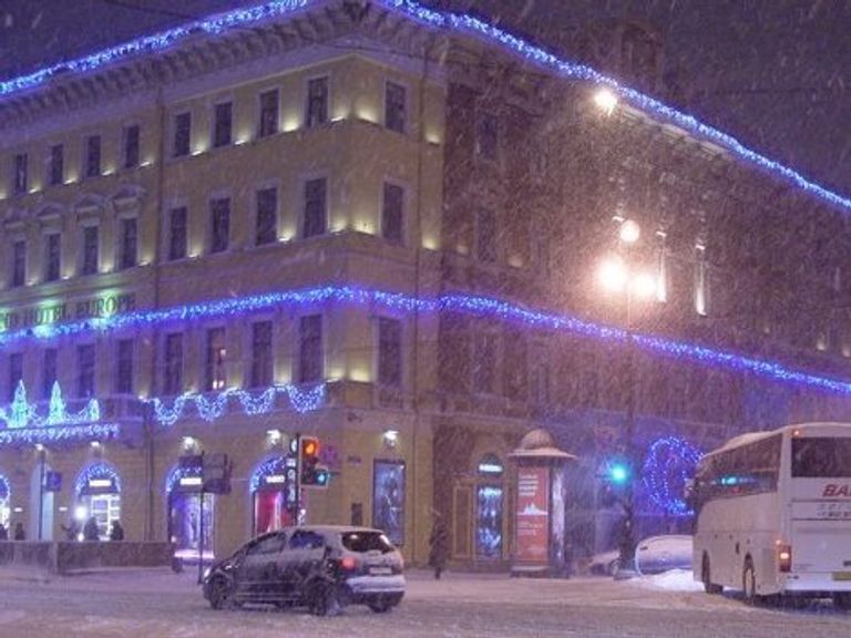 Санкт-Петербург украшен к Новому году Санкт-Петербург украшен к Новому году
