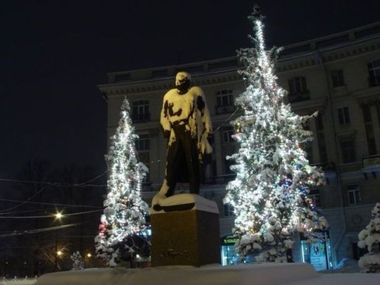 Санкт-Петербург украшен к Новому году Санкт-Петербург украшен к Новому году