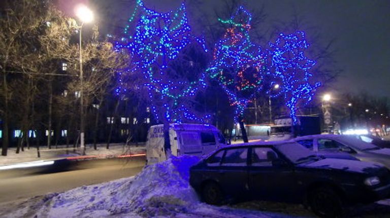 Южный округ Москвы готовится к Новому году Южный округ Москвы готовится к Новому году