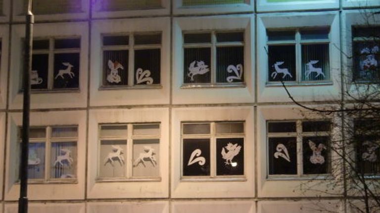 Южный округ Москвы готовится к Новому году Южный округ Москвы готовится к Новому году
