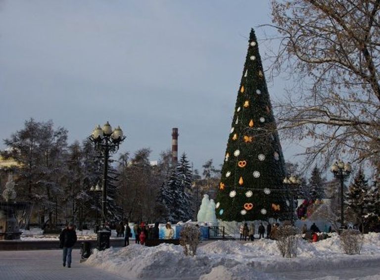 Как украсили Иркутск Как украсили Иркутск