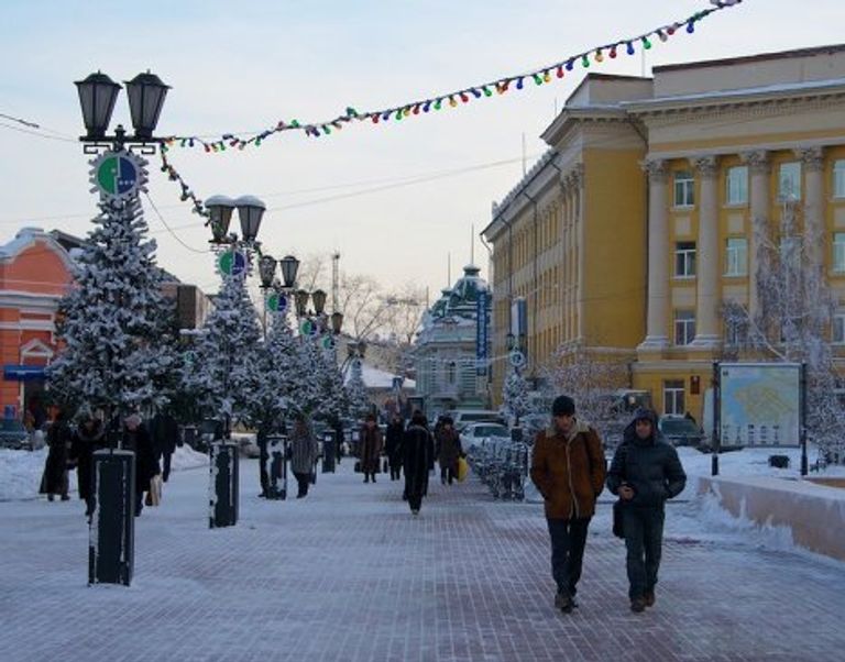 Как украсили Иркутск Как украсили Иркутск
