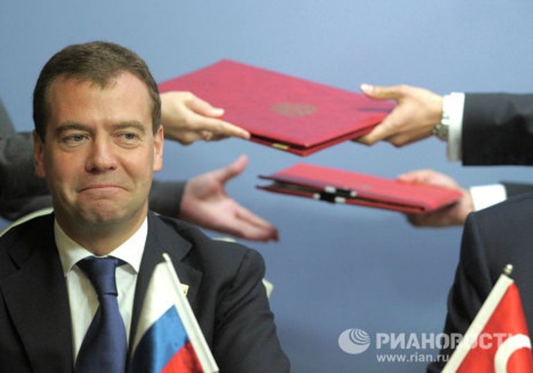 Президент РФ Д.Медведев встретился с премьер-министром Турции Р.Эрдоганом Президент РФ Д.Медведев встретился с премьер-министром Турции Р.Эрдоганом