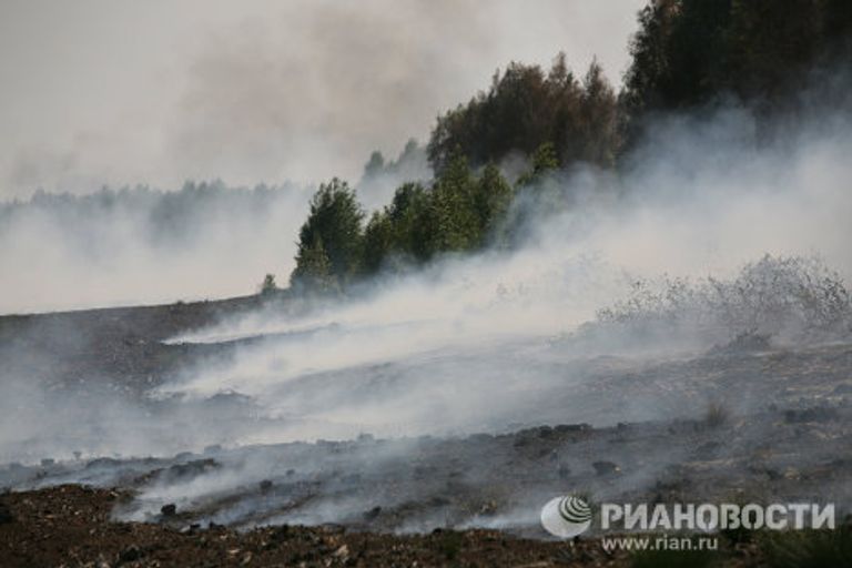 Пожары торфяников в Подмосковье Пожары торфяников в Подмосковье