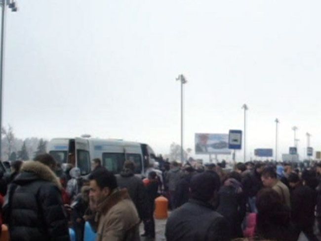 Транспортный коллапс в Домодедово