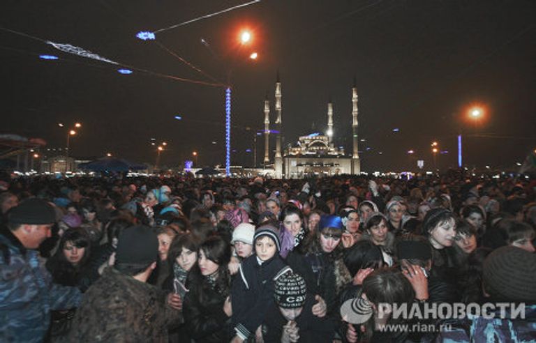 Встреча Нового года в Грозном Встреча Нового года в Грозном