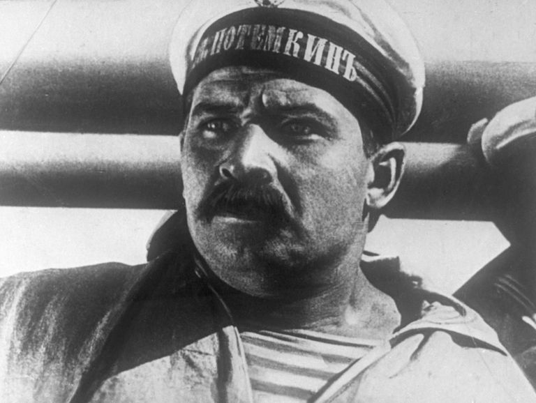 Кадр из кинофильма Броненосец Потемкин