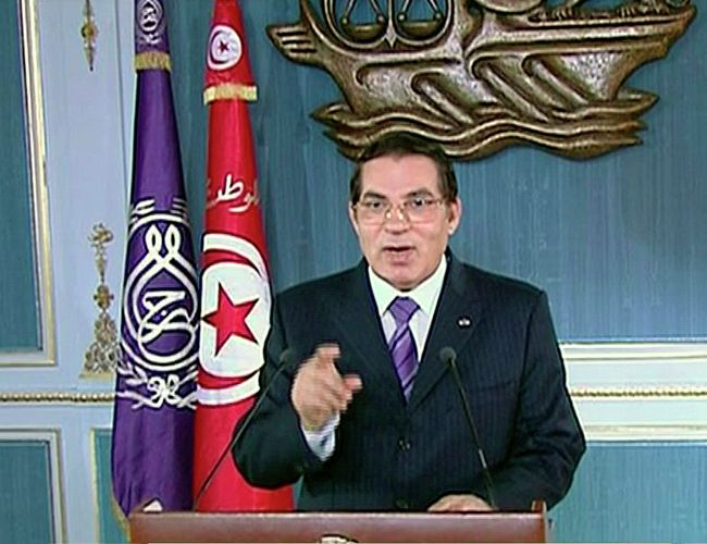 Президент Туниса Зин аль-Абидин бен Али