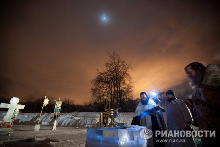 Празднование Крещения Господня в России Празднование Крещения Господня в России