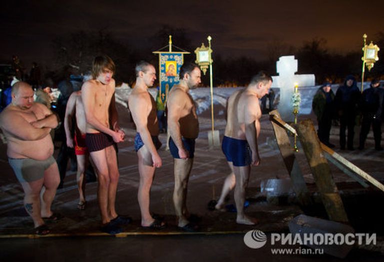 Празднование Крещения Господня в России Празднование Крещения Господня в России