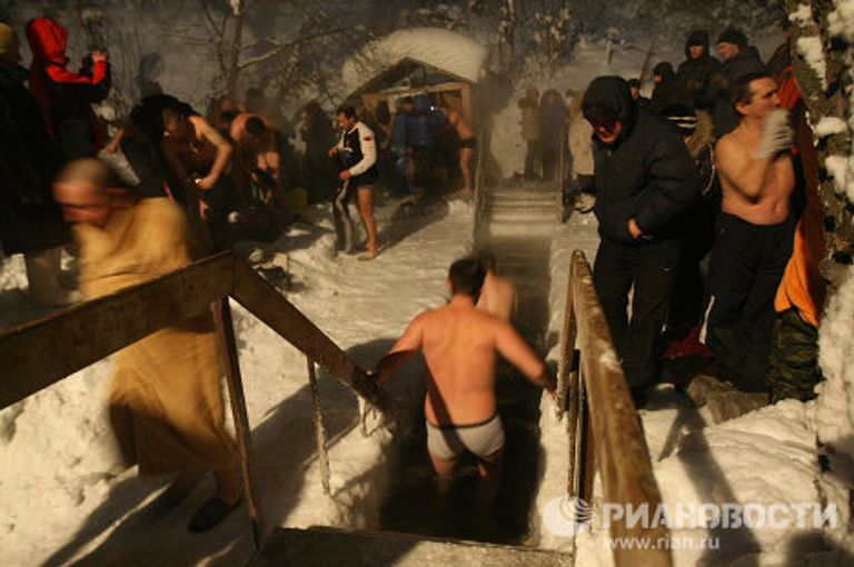 Празднование Крещения Господня в России Празднование Крещения Господня в России