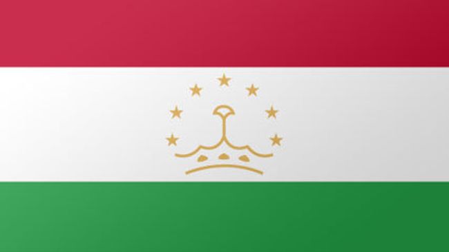 Флаг Таджикистана