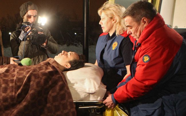Пострадавший при взрыве в аэропорту Домодедово