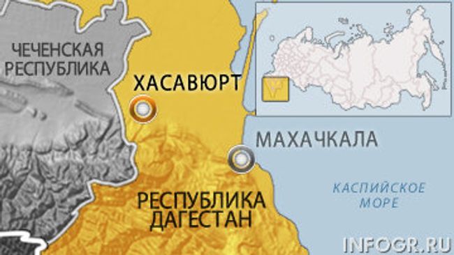 Взрыв произошел в дагестанском Хасавюрте