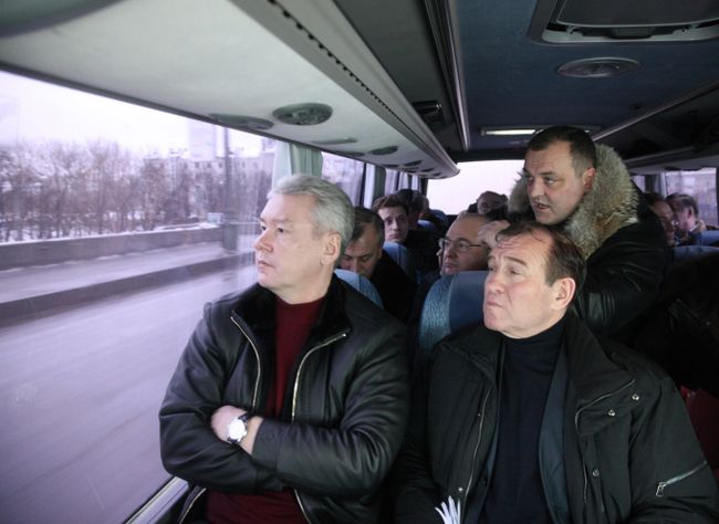 Субботний объезд мэра Москвы Сергея Собянина Субботний объезд мэра Москвы Сергея Собянина
