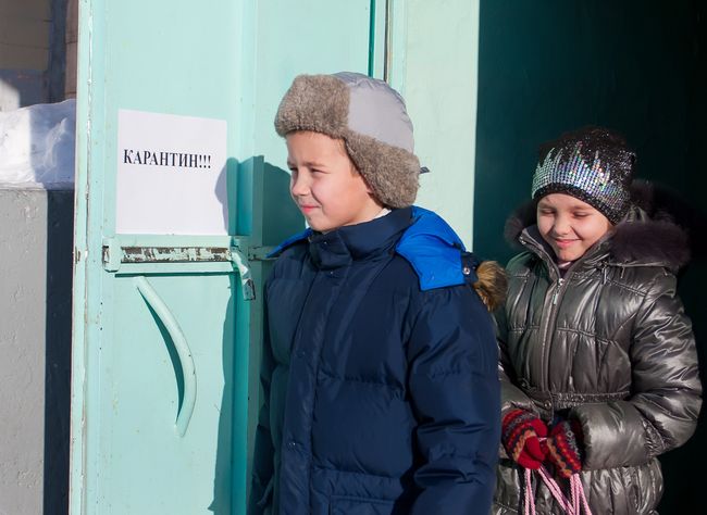 Школьники