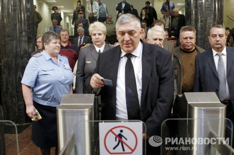 После ремонта открылся выход в город со станции Курская Кольцевой линии После ремонта открылся выход в город со станции Курская Кольцевой линии
