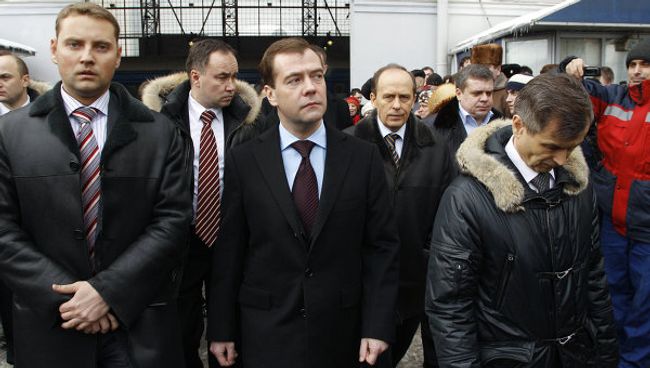 Дмитрий Медведев проверил безопасность Киевского вокзала Дмитрий Медведев проверил безопасность Киевского вокзала
