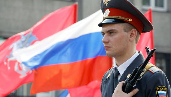 Сотрудник милиции. Архив