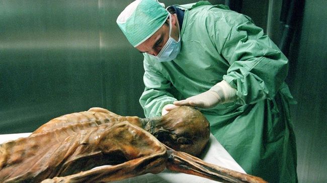 Ученые воссоздали внешний облик альпийского ледяного человека Отци Ученые воссоздали внешний облик альпийского ледяного человека Отци