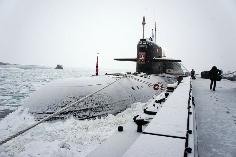 Cтратегическая атомная подводная лодка Святой Георгий Победоносец (проект 667БДР)