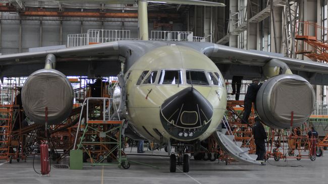 Сборка Ан-148 на Воронежском Авиазаводе (ВАСО) Сборка Ан-148 на Воронежском Авиазаводе (ВАСО)