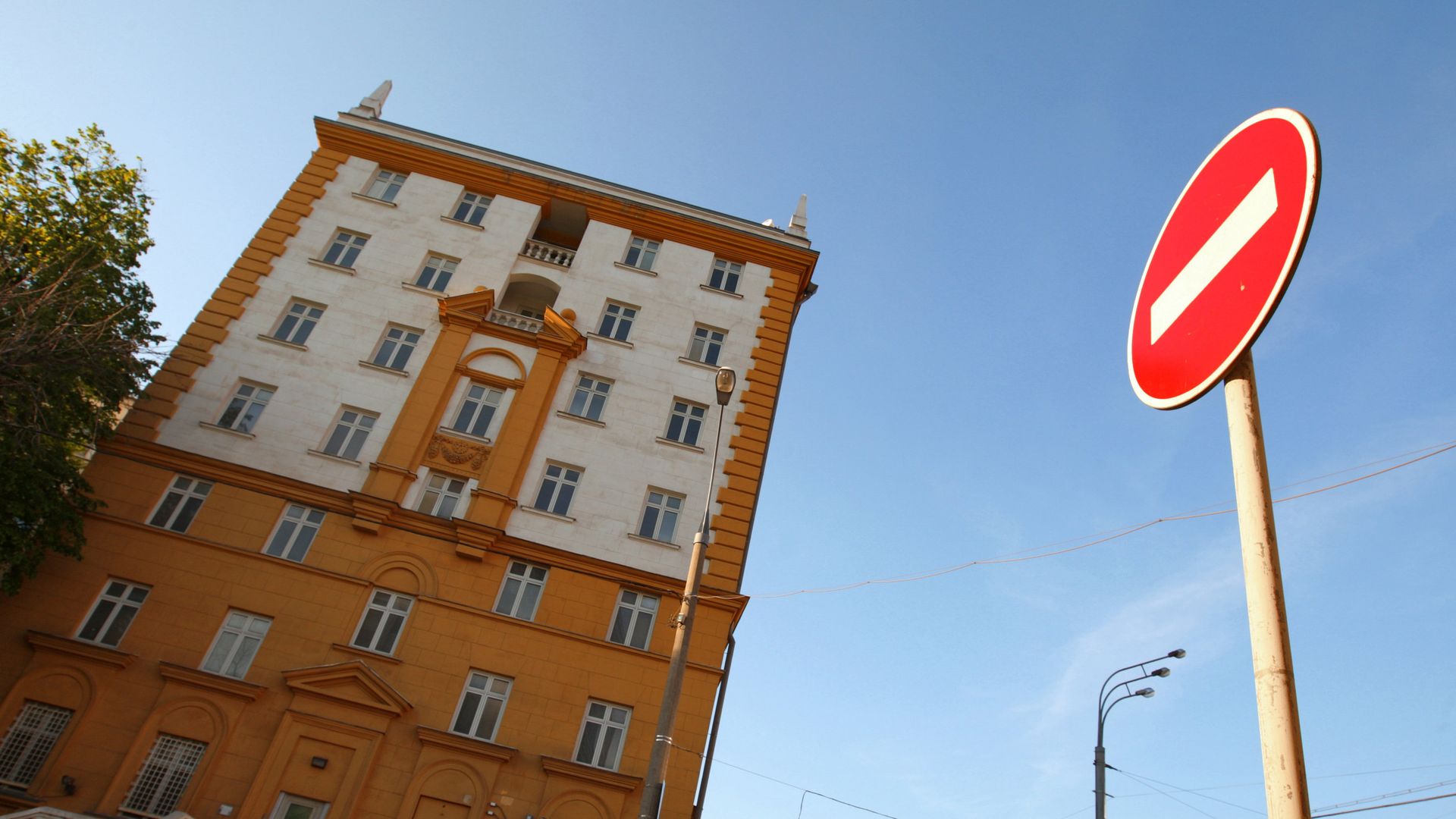 Здание американского посольства в Москве Здание американского посольства в Москве - РИА Новости, 1920, 10.06.2021