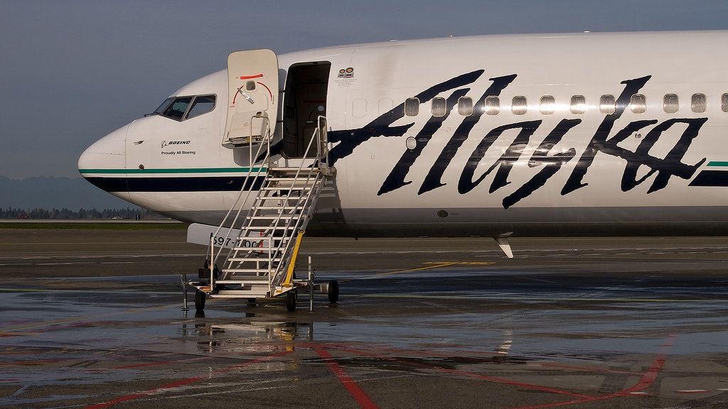 Самолет авиакомпании Alaska Airlines Самолет авиакомпании Alaska Airlines - РИА Новости, 1920, 03.11.2023