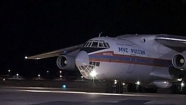 Самолет МЧС России Ил-76 вылетел в Токио