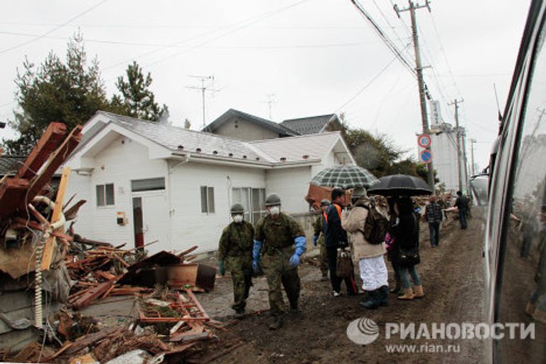 Последствия землетрясения в Японии Последствия землетрясения в Японии
