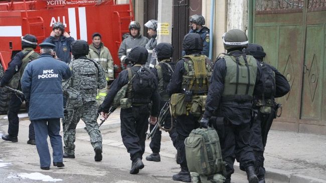 Контртеррористическая операция в Махачкале